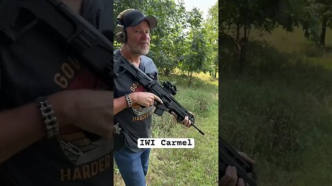 Shooting new IWI Carmel rifle.