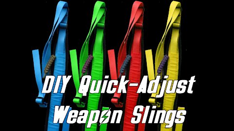 DIY Quick Adjust Sling Tutorial