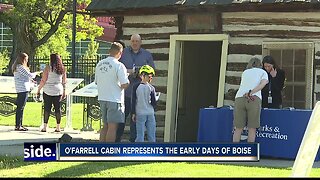 The City of Boise hosts open house at the historic O'Farrell Cabin