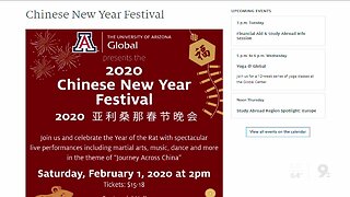 UArizona Global Chinese New Year Festival show canceled due to recent coronavirus concerns