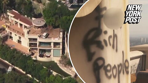 Hollywood Hills mansion trashed by squatters