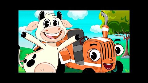 La Vaca Lola y Las Ruedas del Tractor | Canciones infantiles | La Vaca Lola