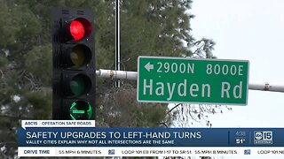 Why do intersections have different left turn rules?