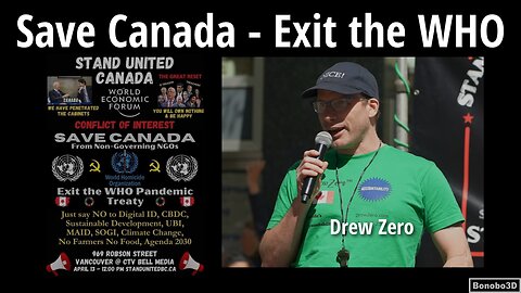 SAVE CANADA - Exit the WHO - Drew Zero