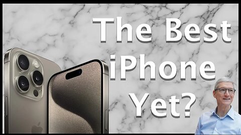 What's New With iPhone 15 & iPhone 15 Pro - NEW iPHONE!