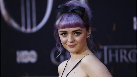 Maisie Williams Wears Urban Decay Game of Thrones Makeup to Premiere