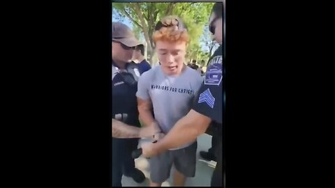 WATCH: Police Assault, Arrest Young Man For Preaching The Bible On Public Sidewalk