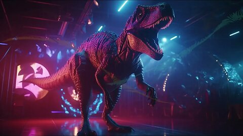 Dinosaurs go Nightclubbing