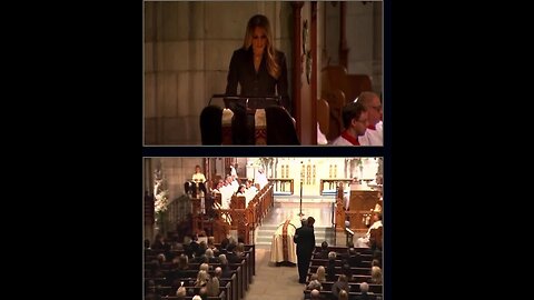 Melania Trump gives an incredibly beautiful eulogy at her mother's funeral.