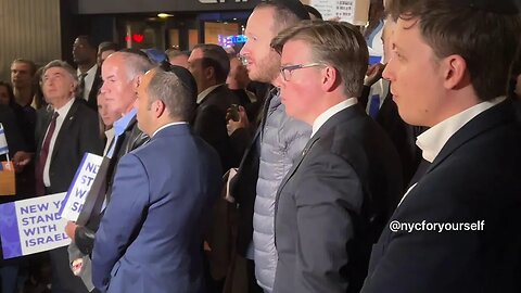 LIVE: Rally to Support Israel in Times Square + Mayor Adams, Other Officials Condemn Hamas Attack