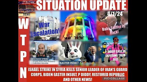 WTPN ~ Judy Byington ~ Situation Update ~ 04-01-24 ~ Trump Return ~ Restored Republic via a GCR