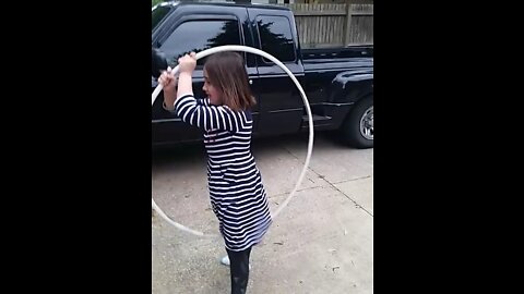 Hula hoop balance
