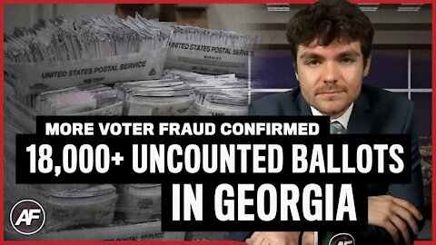 Over 18,000 UNCOUNTED GEORGIA BALLOTS!!!