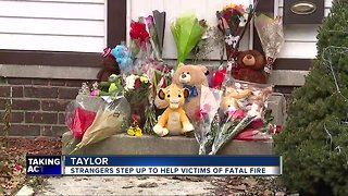 More than $20,000 raised for young family in tragic Taylor fire