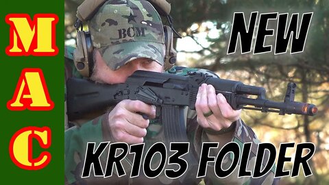 New Kalashnikov KR103 Side Folder - It's finally here!