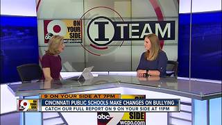 Cincinnati Public Schools make changes on bullying
