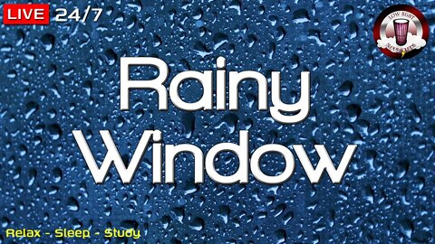 ⛈ ⛈ Rain Against Window | Sounds For Sleep | Thunderstorm Sounds | Dark Screen | Stop Insomnia ASMR