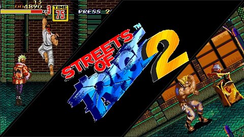 Streets of rage 2 - Street fighter ROM hack [Genesis] 2017