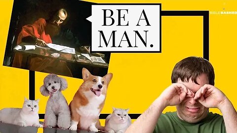 Should a Man with a Therapy Animal Be Told to Man Up?