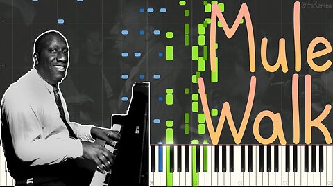 James P. Johnson - Mule Walk 1943 (Fast Stride Piano Synthesia)