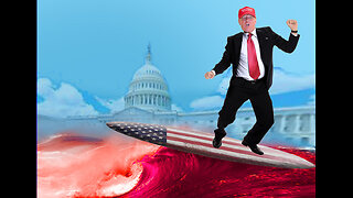 Trump is riding the big red wave from Super Tuesday!!!