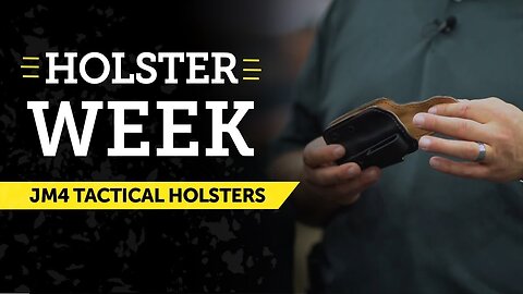 Best Tactical Carrying Holster: JM4 Tactical Polymer Holsters