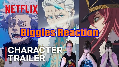 Biggles: Black Clover Trailer Reaction