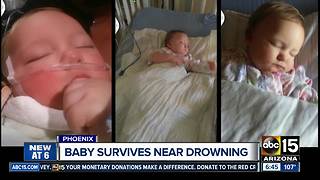 Valley mother speaks out about near drowning