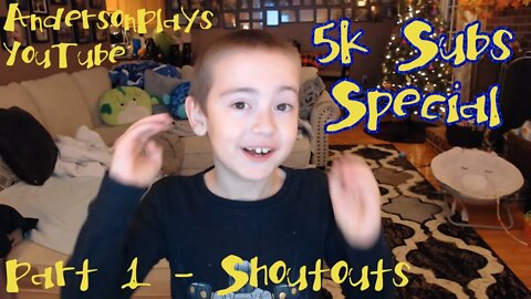 AndersonPlays 5k Subscriber Special Part 1 - Viewer Shoutouts - Taking AMA Comments Questions