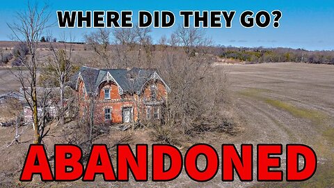 They Just Disappeared - Abandoned Victorian Time Capsule Farm House. 4K Video