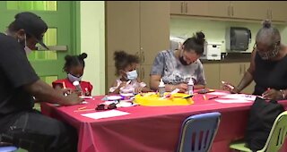 Kids learn about Juneteenth at the Discovery Children's Museum in Las Vegas