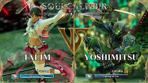 SoulCalibur VI — Amesang (Talim) VS GiGiKh (Yoshimitsu) | Xbox Series X Ranked