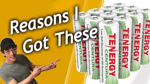 Why I Use These AA Tenergy Rechargeable Batteries, Product Links