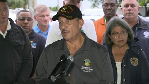 11 dead, 150 unaccounted for in Surfside condo collapse (Monday evening press conference)