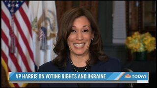 Kamala Loses Her Cool When Asked About Biden Giving Green Light To Putin
