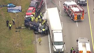 One person dead, two injured in crash on I-275 and Ecorse Road