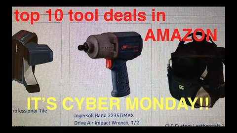 TOP 10 TOOLS to buy on AMAZON CYBER Monday DEALS √ fix it Angel