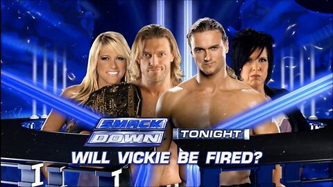 Edge & Kelly Kelly vs Drew McIntyre & Vickie Guerrero (Full Match)