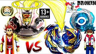 RIP Savior Valkyrie vs Greatest Raphael-Rashad vs Valt-Beyblade Burst DB Dynamite Battleベイブレードバースト37