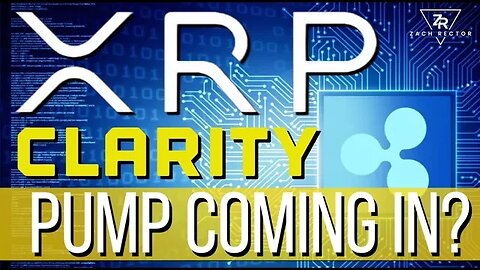 XRP Clarity Pump Coming In!?