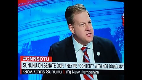 Sununu's Smokescreen for China Biden Fraud- CNN Live, Sununu 2024?