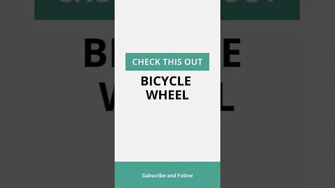 Bicycle Wheel 🛞 #shorts #Exact creator #youtube video ideas