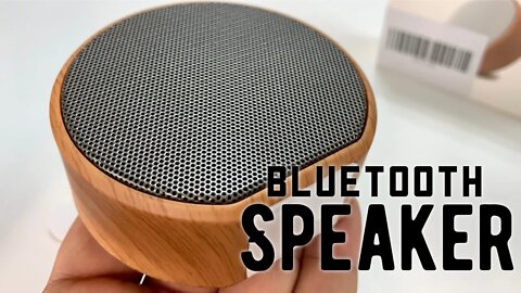 Tiny Sound from the Tiny Wood Design Pocket Bluetooth Speaker by Benefast