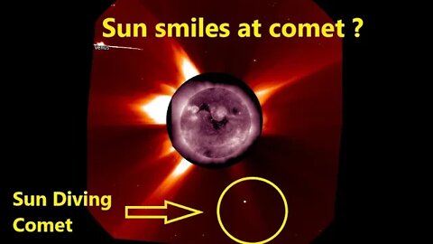 3RD comet dives into the sun, and G1 Storm