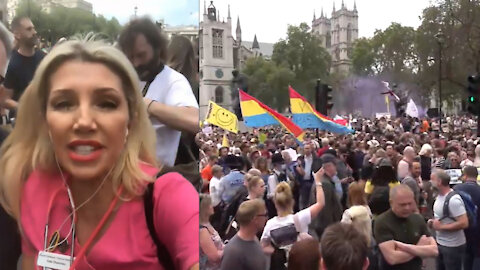 Unite For Freedom Protest - LIVE From London's Parliament Square With Kate Shemirani