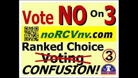 Vote NO on Question 3 | noRCVnv.com