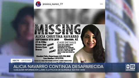 La búsqueda por Alicia Navarro sigue después de casi un año