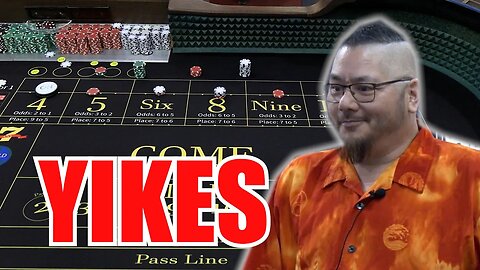 🔥YIKES🔥 30 Roll Craps Challenge - WIN BIG or BUST #349