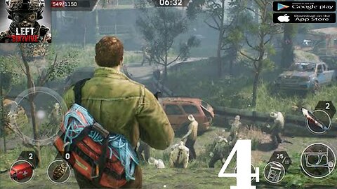 left to survive zombie games gameplay walkthrough part 4 (Android iOS)