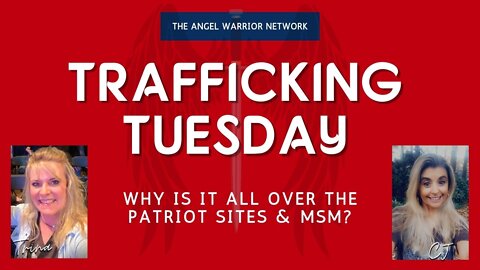 Why Is Trafficking Bombarding the Patriot Feeds AND MSM?